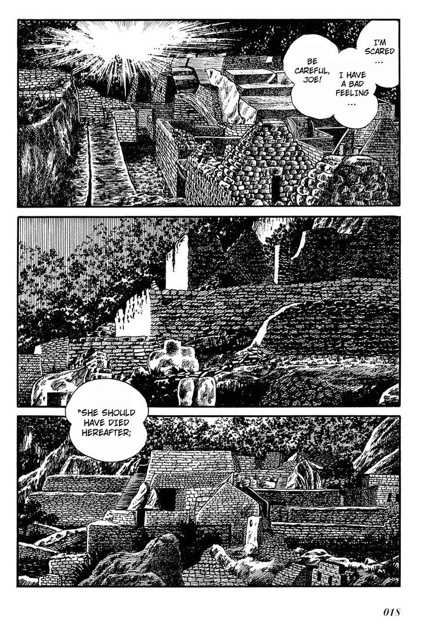 Cyborg 009 Chapter 100 page 9 - Chapter 100 : Night at Pukara, The City of Gold