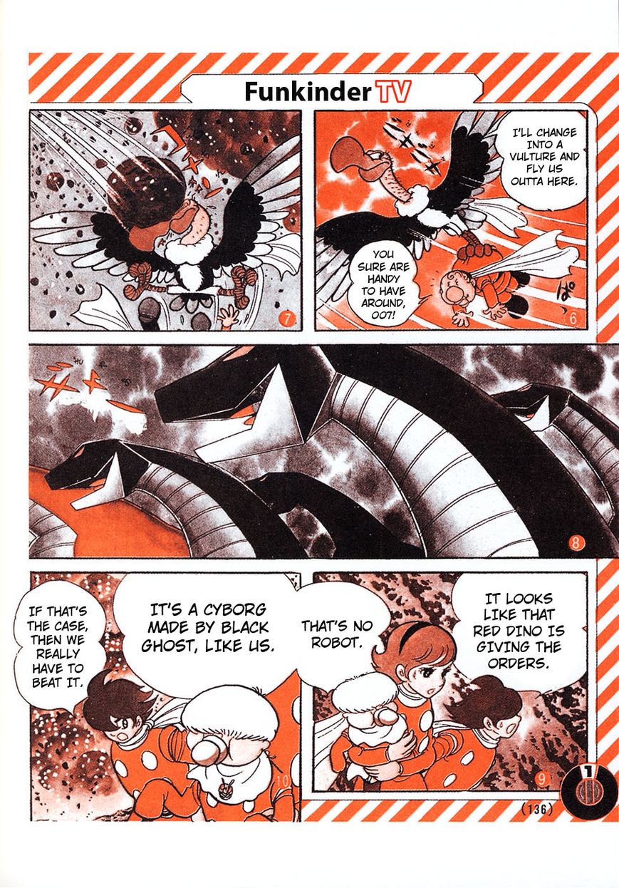 Cyborg 009 Chapter 112 page 4 - Chapter 112 : Cyborg Dinosaur