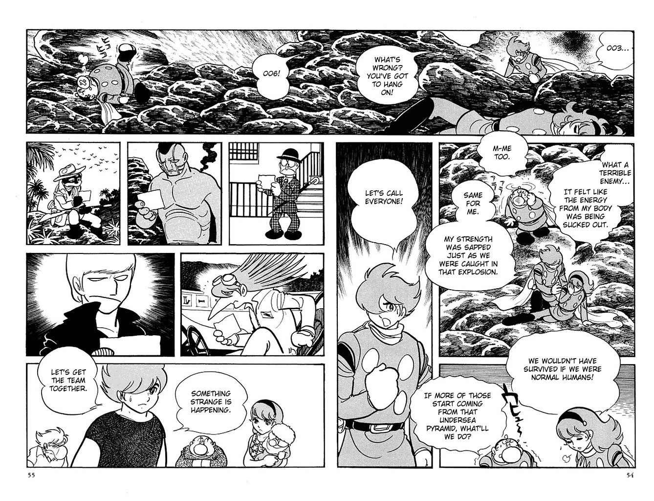 Cyborg 009 Chapter 113 page 43 - Chapter 113 : Pandora Pyramid