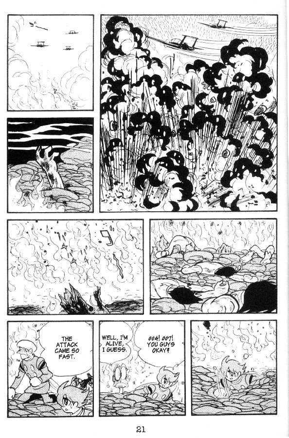 Cyborg 009 Chapter 22.2 page 20 - Chapter 22 : Mud and Blood Part II