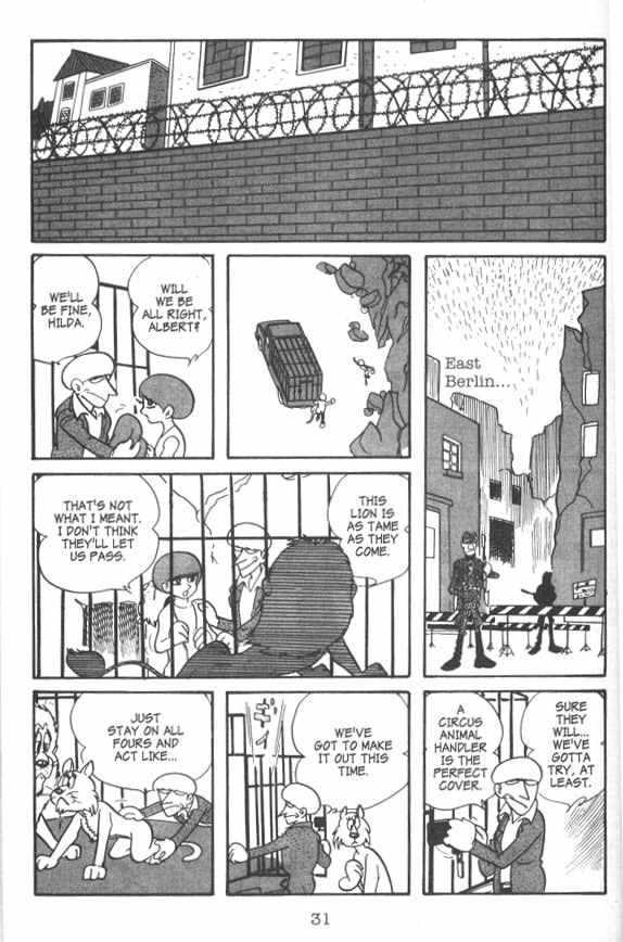 Cyborg 009 Chapter 3 page 10 - Chapter 3 : The Men in Black