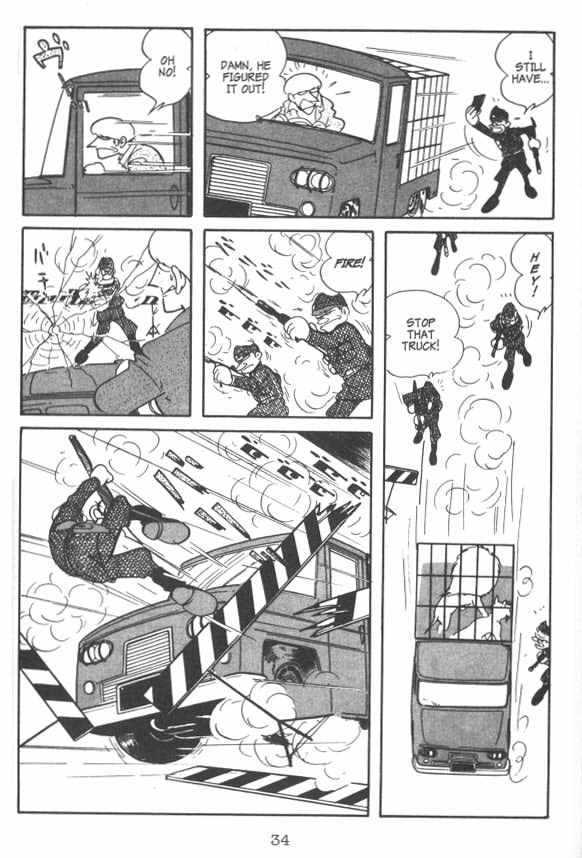 Cyborg 009 Chapter 3 page 13 - Chapter 3 : The Men in Black