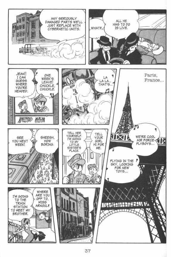 Cyborg 009 Chapter 3 page 16 - Chapter 3 : The Men in Black