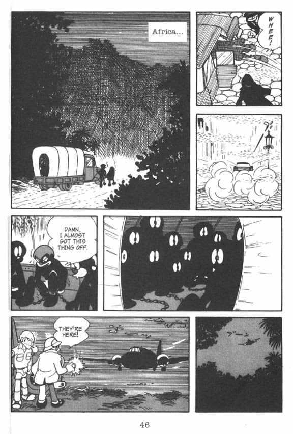 Cyborg 009 Chapter 3 page 25 - Chapter 3 : The Men in Black