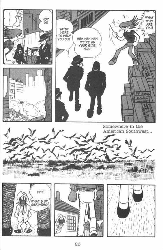 Cyborg 009 Chapter 3 page 5 - Chapter 3 : The Men in Black