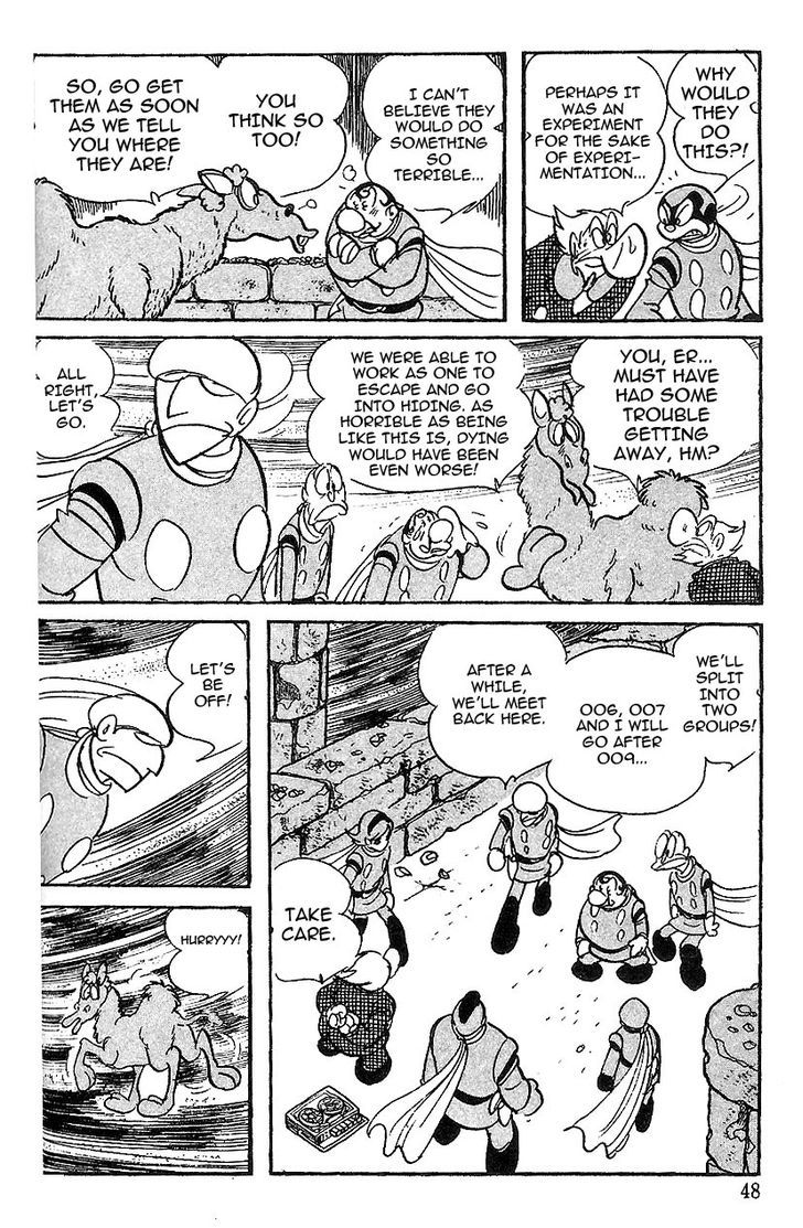 Cyborg 009 Chapter 59 page 21 - Chapter 59 : Moses
