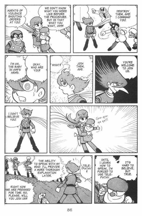 Cyborg 009 Chapter 6 page 4 - Chapter 6 : Rebellion