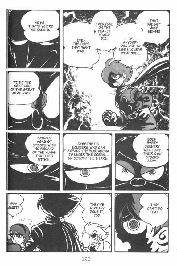 Cyborg 009 Chapter 7 page 10 - Chapter 7 : 1000 vs. 10 Warriors