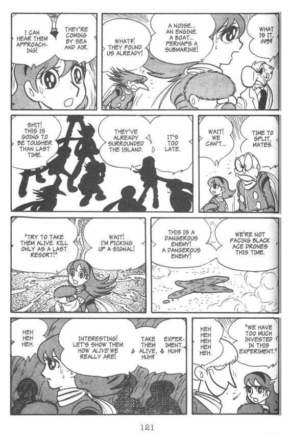 Cyborg 009 Chapter 7 page 11 - Chapter 7 : 1000 vs. 10 Warriors