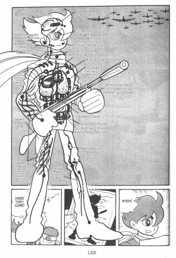 Cyborg 009 Chapter 7 page 15 - Chapter 7 : 1000 vs. 10 Warriors