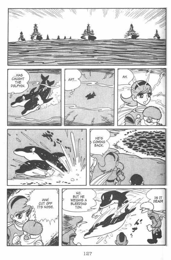Cyborg 009 Chapter 7 page 17 - Chapter 7 : 1000 vs. 10 Warriors