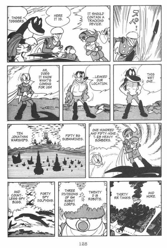 Cyborg 009 Chapter 7 page 18 - Chapter 7 : 1000 vs. 10 Warriors