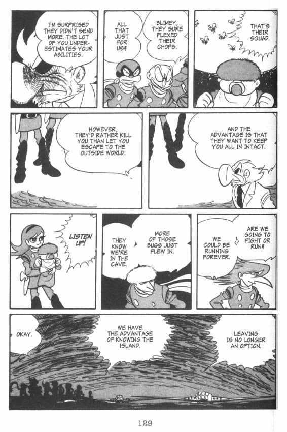 Cyborg 009 Chapter 7 page 19 - Chapter 7 : 1000 vs. 10 Warriors
