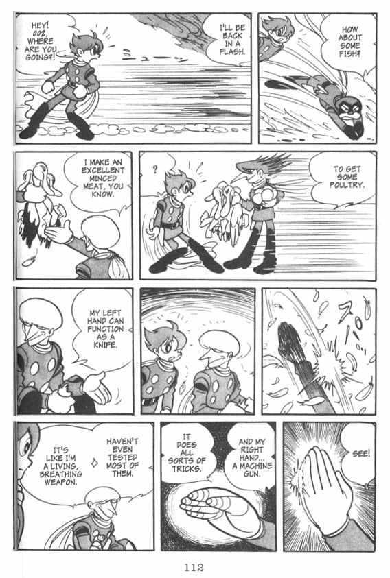 Cyborg 009 Chapter 7 page 2 - Chapter 7 : 1000 vs. 10 Warriors