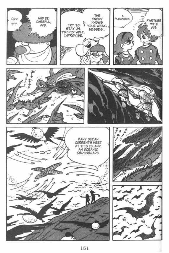 Cyborg 009 Chapter 7 page 21 - Chapter 7 : 1000 vs. 10 Warriors