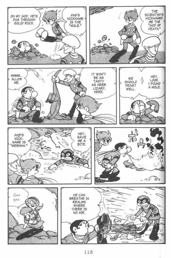 Cyborg 009 Chapter 7 page 3 - Chapter 7 : 1000 vs. 10 Warriors
