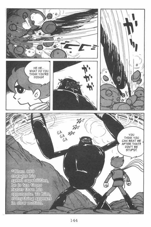 Cyborg 009 Chapter 7 page 34 - Chapter 7 : 1000 vs. 10 Warriors
