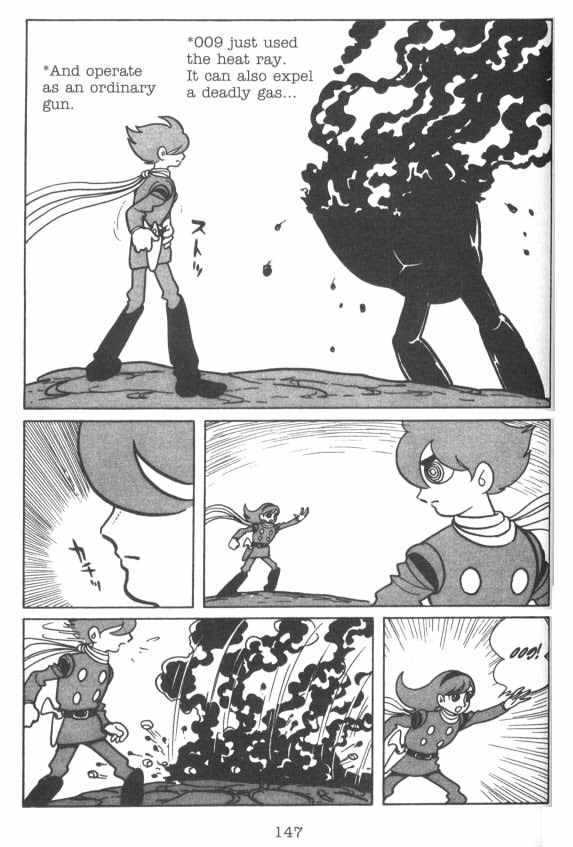 Cyborg 009 Chapter 7 page 37 - Chapter 7 : 1000 vs. 10 Warriors
