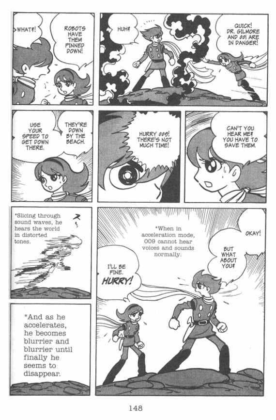 Cyborg 009 Chapter 7 page 38 - Chapter 7 : 1000 vs. 10 Warriors