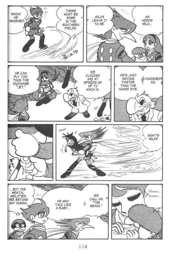 Cyborg 009 Chapter 7 page 4 - Chapter 7 : 1000 vs. 10 Warriors