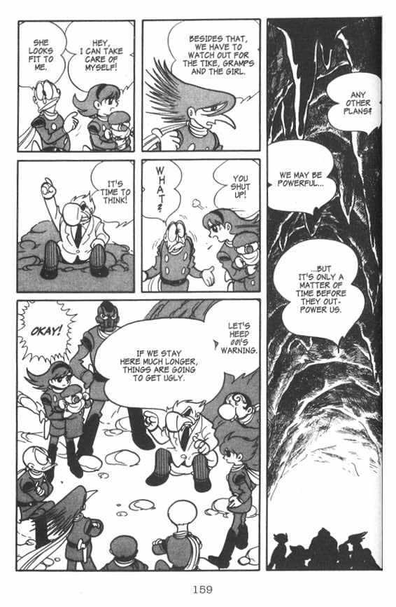 Cyborg 009 Chapter 7 page 49 - Chapter 7 : 1000 vs. 10 Warriors