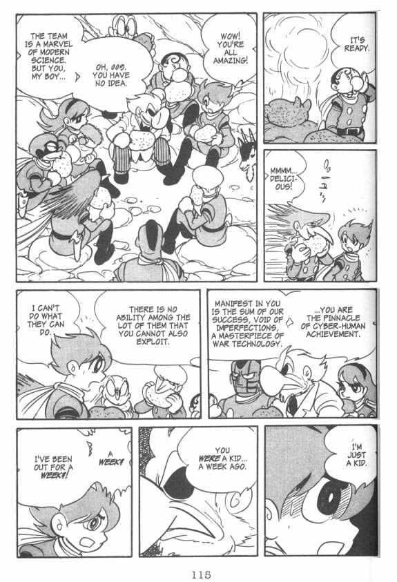Cyborg 009 Chapter 7 page 5 - Chapter 7 : 1000 vs. 10 Warriors