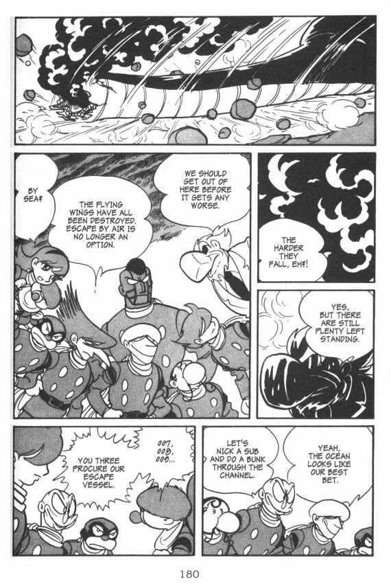 Cyborg 009 Chapter 7 page 69 - Chapter 7 : 1000 vs. 10 Warriors