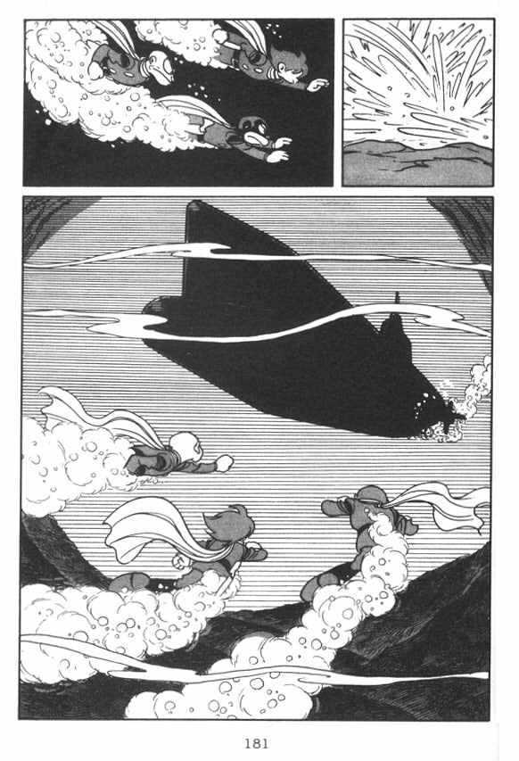 Cyborg 009 Chapter 7 page 70 - Chapter 7 : 1000 vs. 10 Warriors
