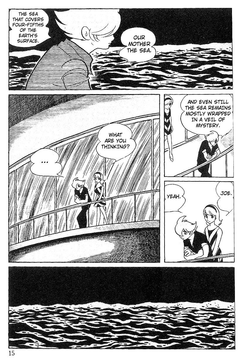 Cyborg 009 Chapter 74 page 12 - Chapter 74 : Whereabouts of Nuclear Submarine "Angelfish" Unknown!