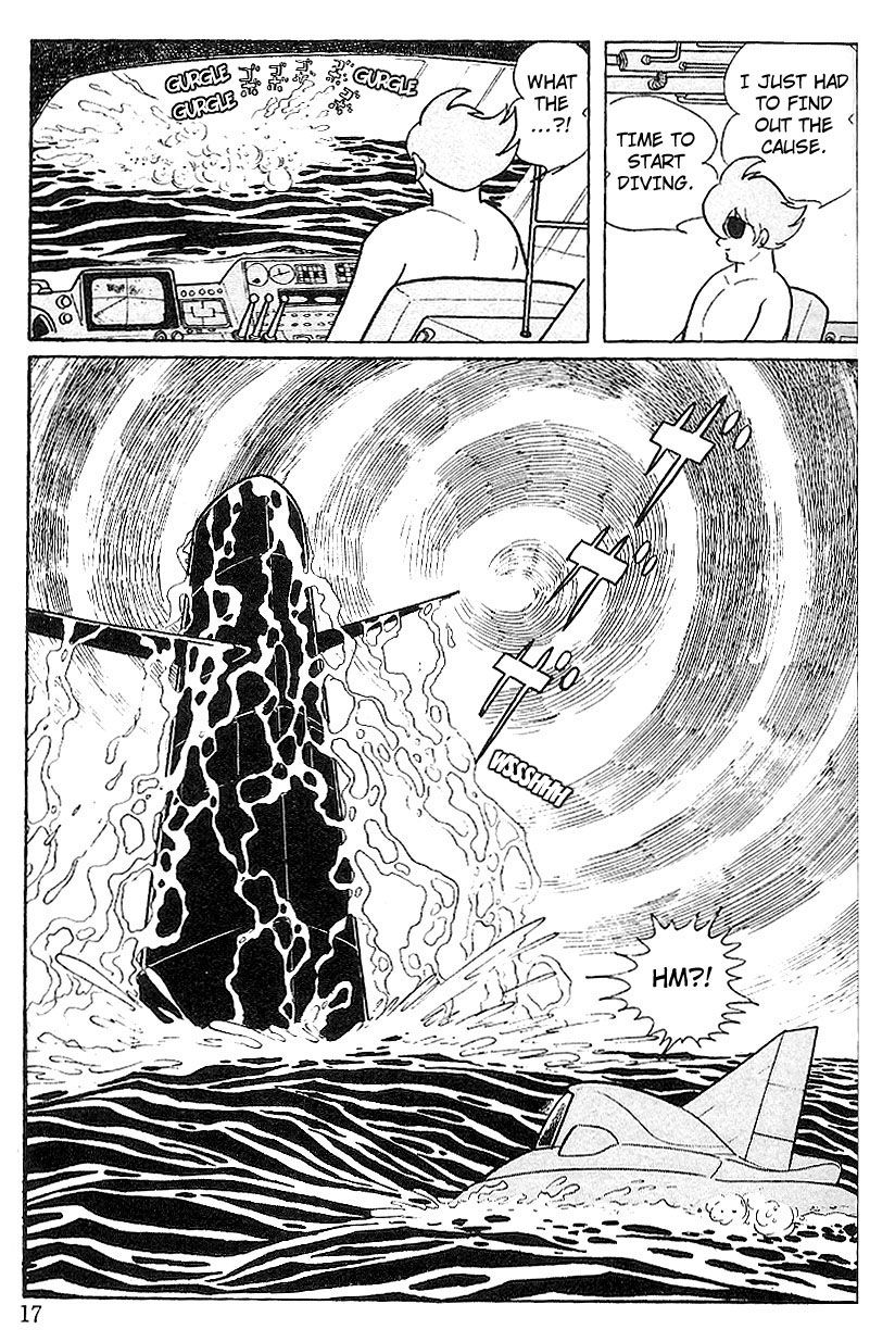 Cyborg 009 Chapter 74 page 14 - Chapter 74 : Whereabouts of Nuclear Submarine "Angelfish" Unknown!