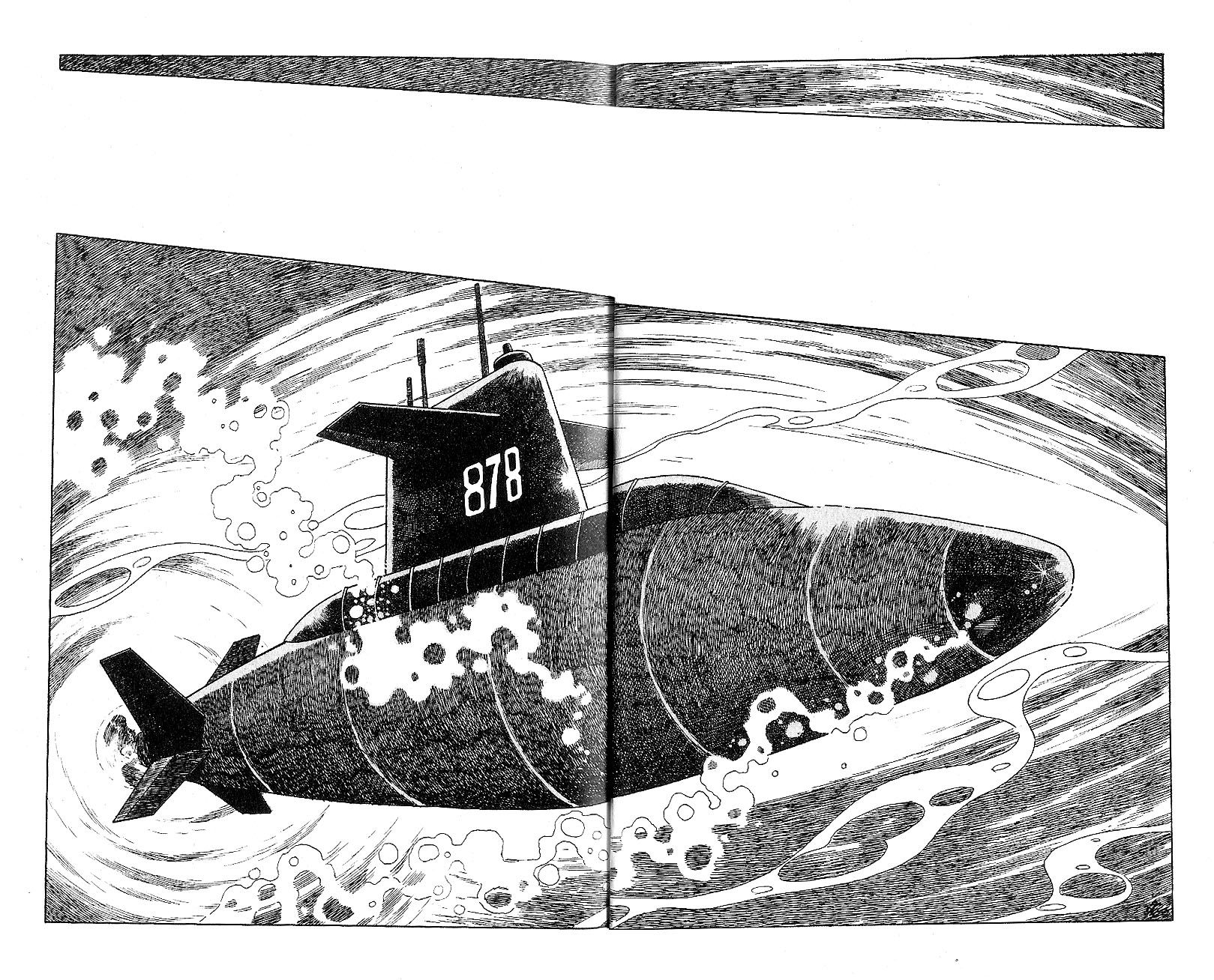 Cyborg 009 Chapter 74 page 4 - Chapter 74 : Whereabouts of Nuclear Submarine "Angelfish" Unknown!