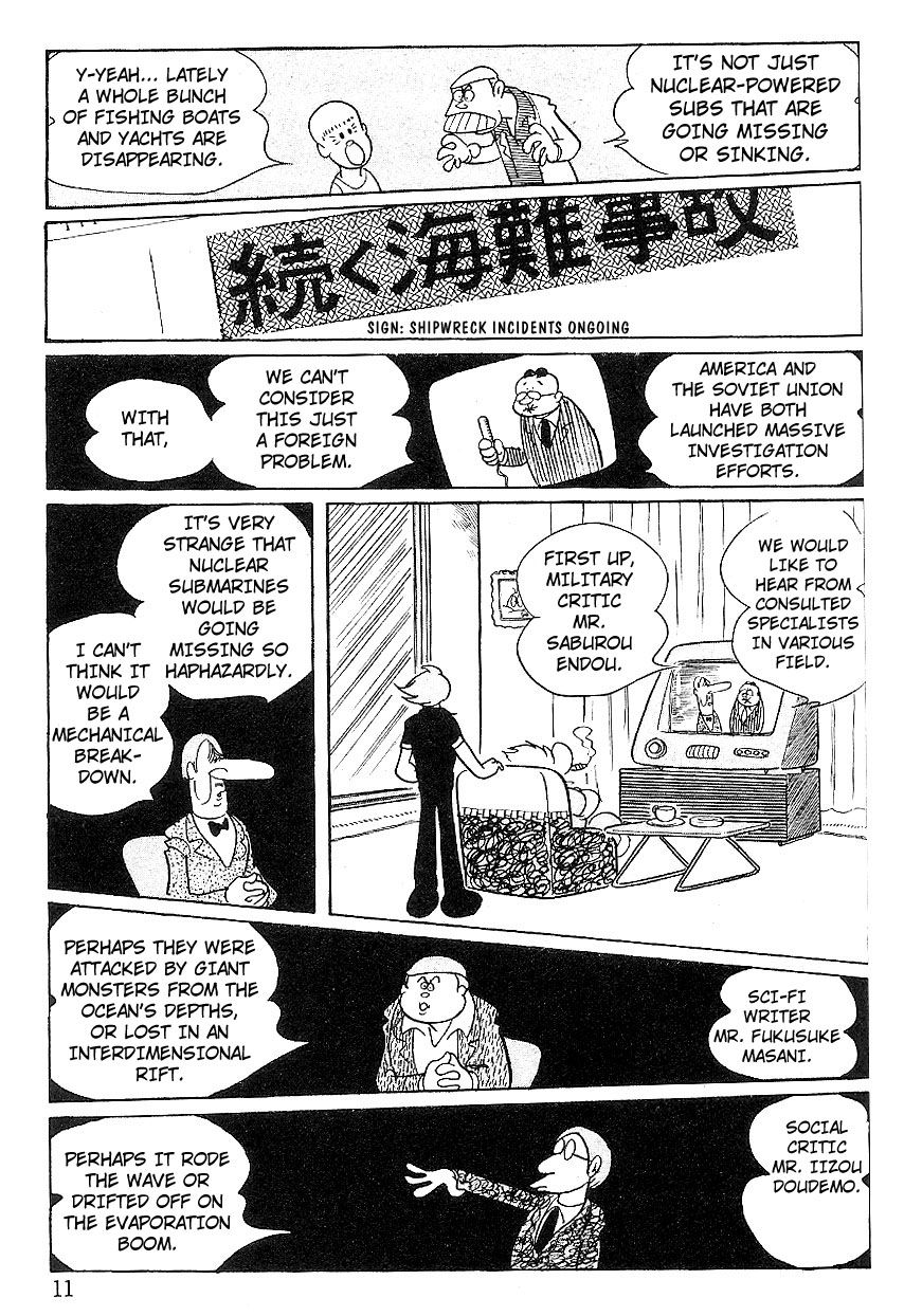 Cyborg 009 Chapter 74 page 8 - Chapter 74 : Whereabouts of Nuclear Submarine "Angelfish" Unknown!
