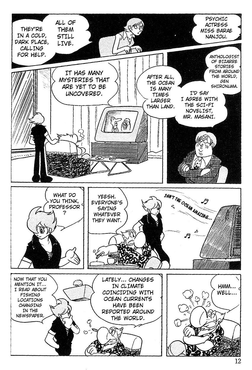 Cyborg 009 Chapter 74 page 9 - Chapter 74 : Whereabouts of Nuclear Submarine "Angelfish" Unknown!