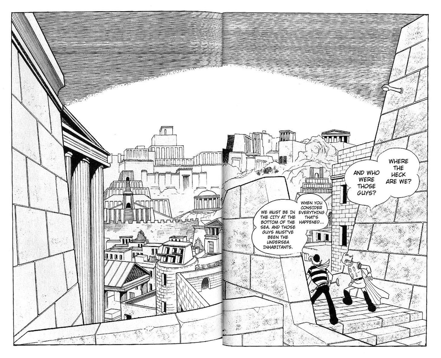 Cyborg 009 Chapter 76 page 8 - Chapter 76 : Undersea City