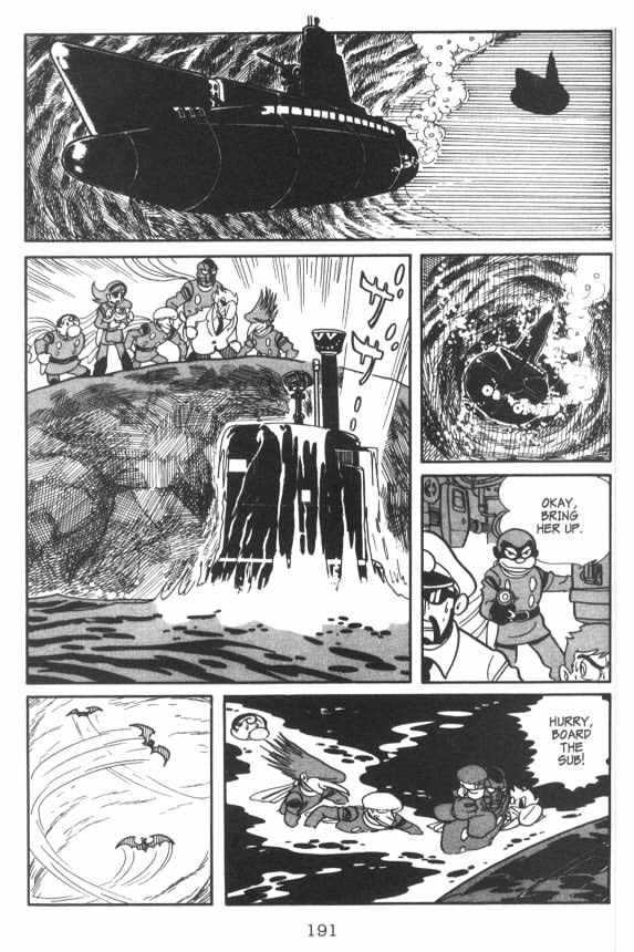 Cyborg 009 Chapter 8 page 10 - Chapter 8 : Escape by Sea
