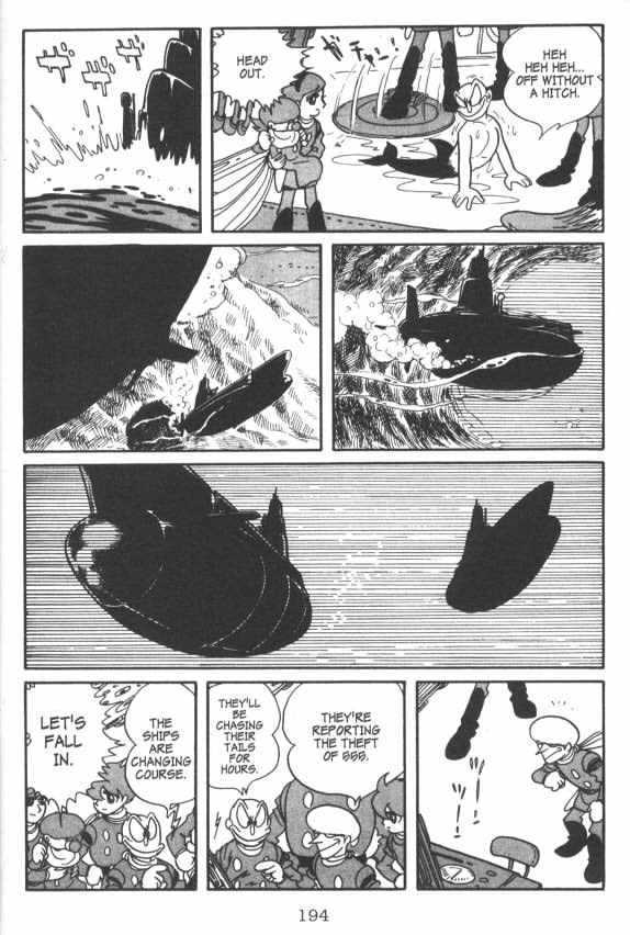 Cyborg 009 Chapter 8 page 13 - Chapter 8 : Escape by Sea