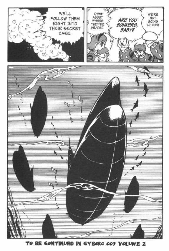 Cyborg 009 Chapter 8 page 14 - Chapter 8 : Escape by Sea