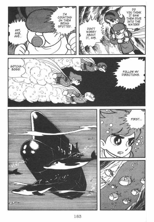 Cyborg 009 Chapter 8 page 2 - Chapter 8 : Escape by Sea