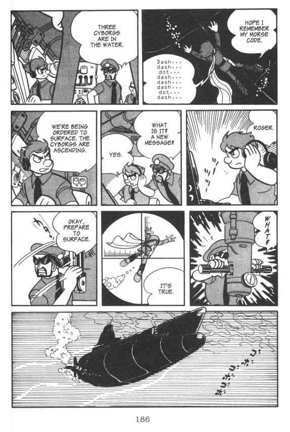 Cyborg 009 Chapter 8 page 5 - Chapter 8 : Escape by Sea