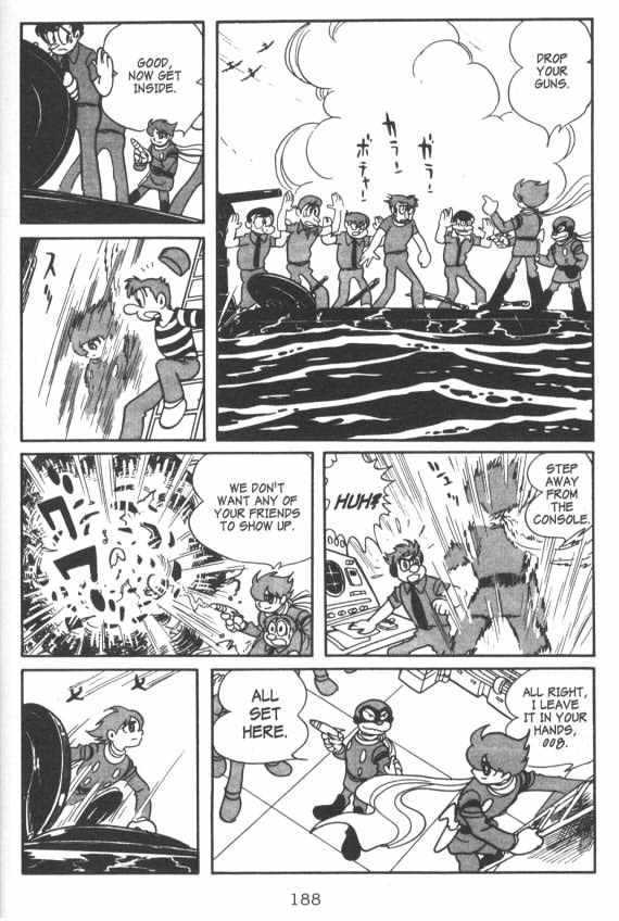 Cyborg 009 Chapter 8 page 7 - Chapter 8 : Escape by Sea