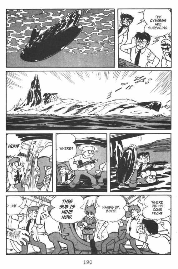 Cyborg 009 Chapter 8 page 9 - Chapter 8 : Escape by Sea