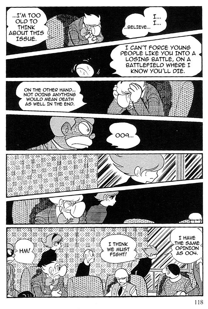 Cyborg 009 Chapter 85 page 7 - Chapter 85 : To Be Or Not To Be: That Is The Question