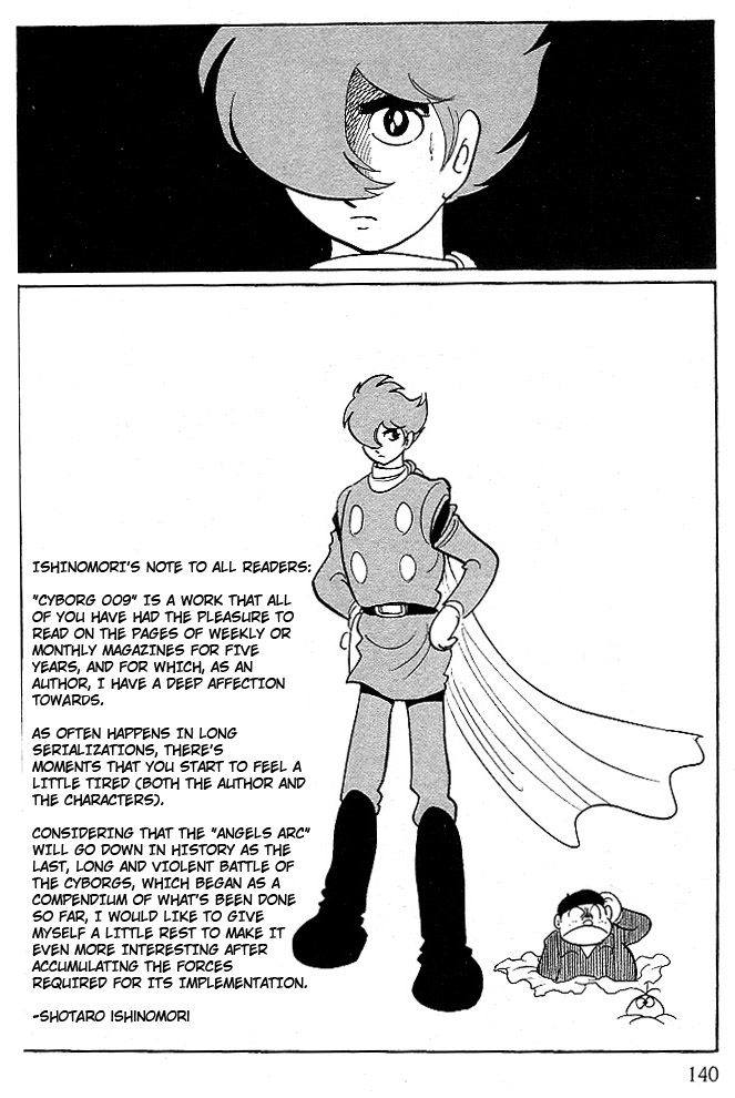 Cyborg 009 Chapter 86 page 19 - Chapter 86 : The Creator Has The Will To Live, Has The Right To Live, It's Free to Choose Death
