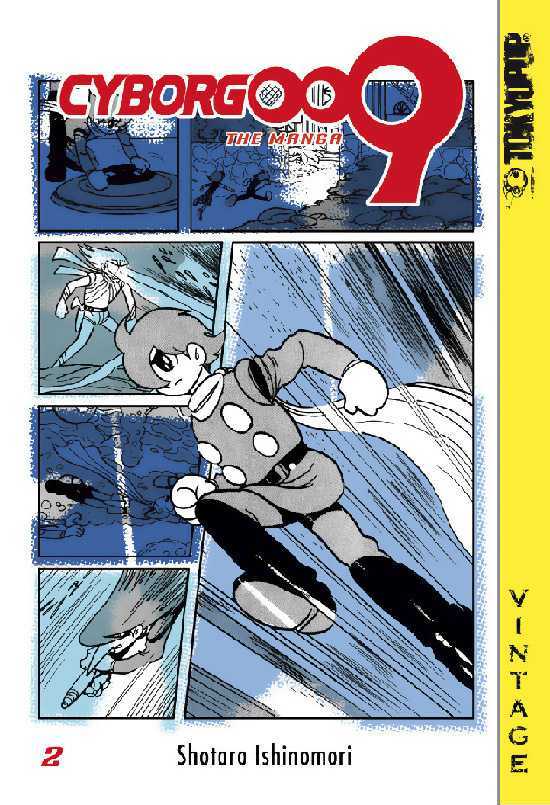 Cyborg 009 Chapter 9.2 page 1 - Chapter 9 : Escape by Sea Part II