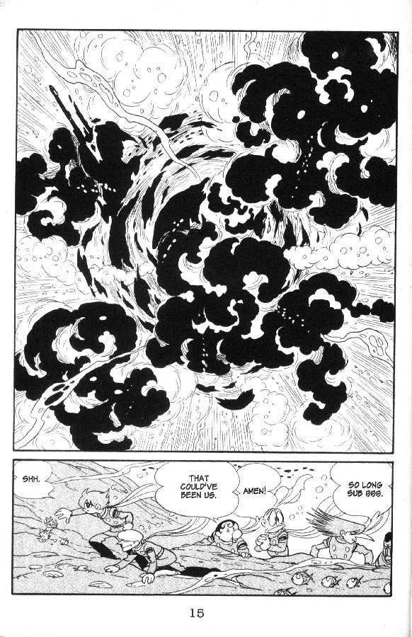 Cyborg 009 Chapter 9.2 page 12 - Chapter 9 : Escape by Sea Part II