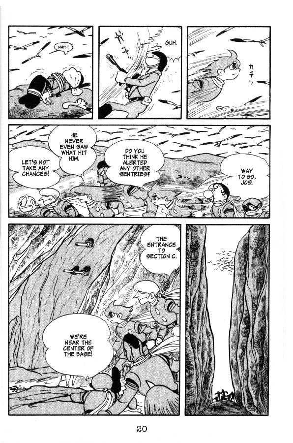 Cyborg 009 Chapter 9.2 page 18 - Chapter 9 : Escape by Sea Part II