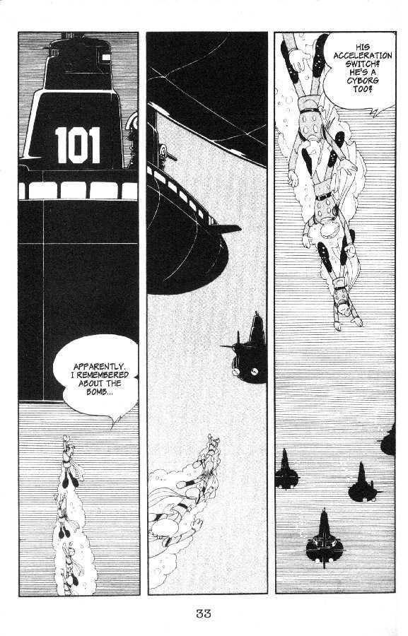 Cyborg 009 Chapter 9.2 page 31 - Chapter 9 : Escape by Sea Part II