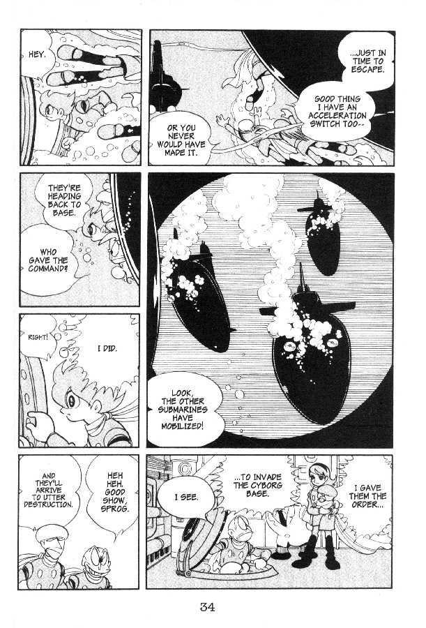 Cyborg 009 Chapter 9.2 page 32 - Chapter 9 : Escape by Sea Part II