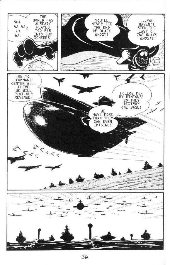 Cyborg 009 Chapter 9.2 page 37 - Chapter 9 : Escape by Sea Part II