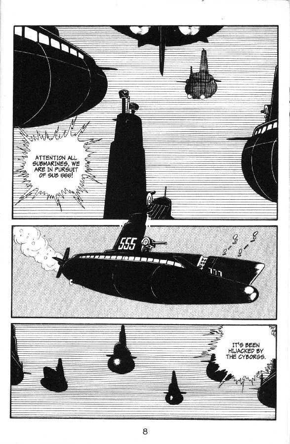 Cyborg 009 Chapter 9.2 page 5 - Chapter 9 : Escape by Sea Part II